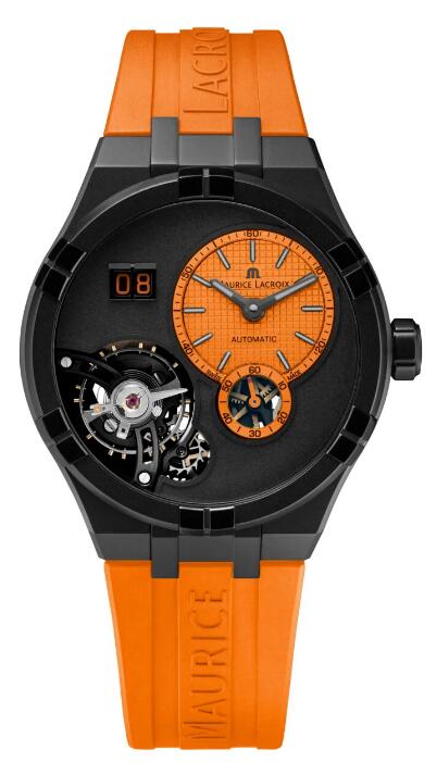 Maurice Lacroix Aikon Master Grand Date Technicolor AI6118-DLB0J-530-J Replica Watch